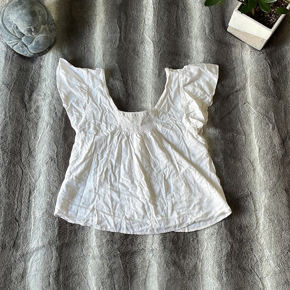 Off White Universal Thread Blouse - Picture 5 of 6